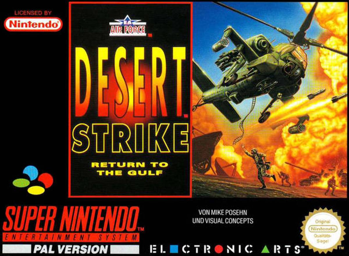 Download Torrent Desert Strike: Return to the Gulf ROM – SNES
