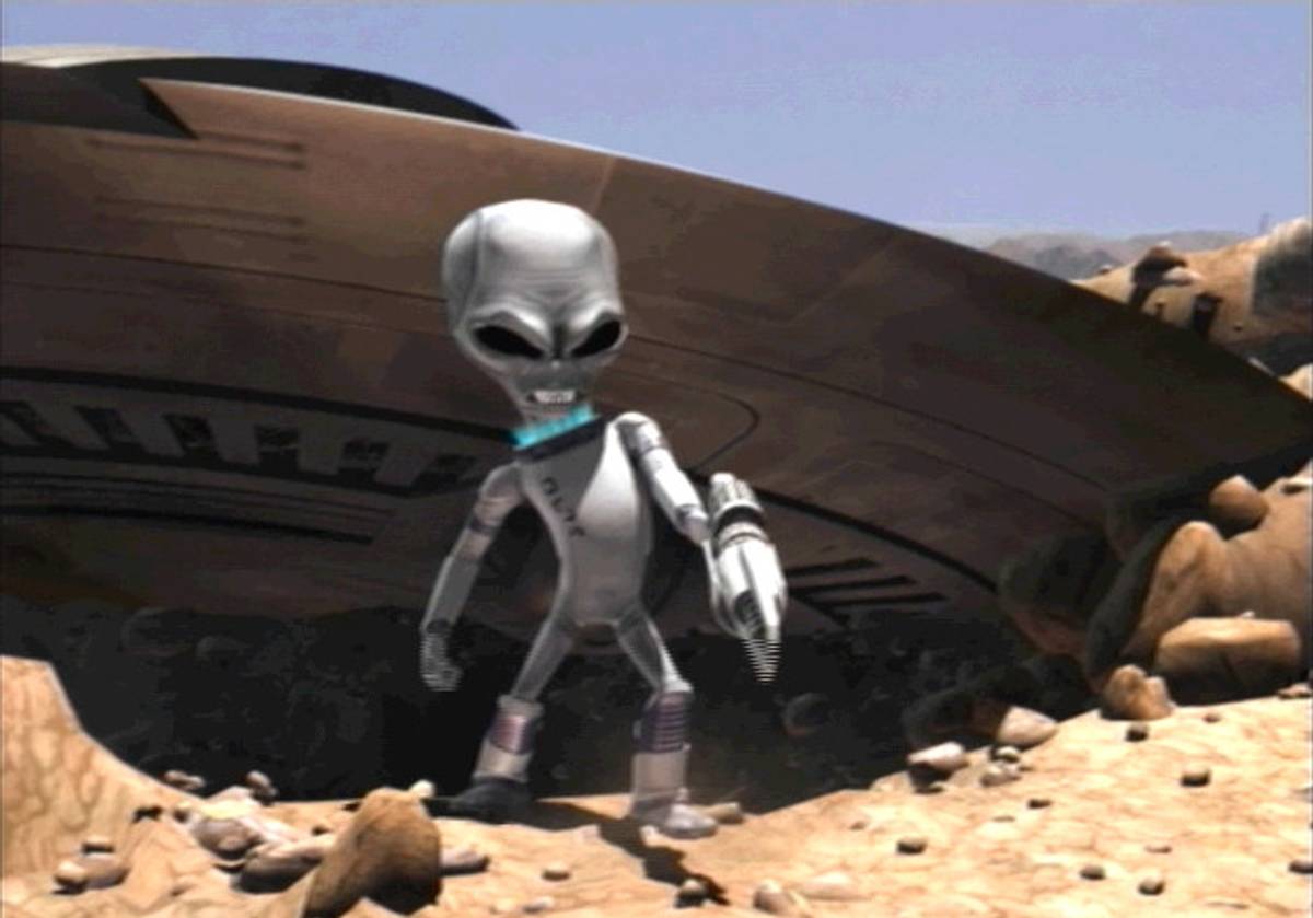 Destroy All Humans! ISO - PS2 screenshot 2