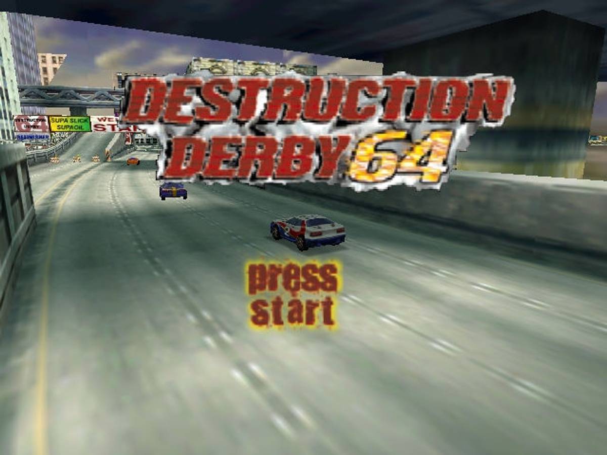 Destruction Derby 64 ROM - N64 screenshot 1