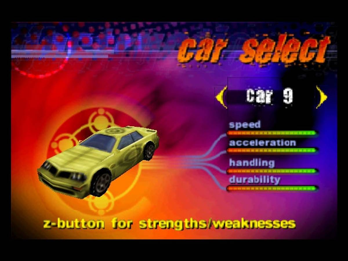 Destruction Derby 64 ROM - N64 screenshot 2