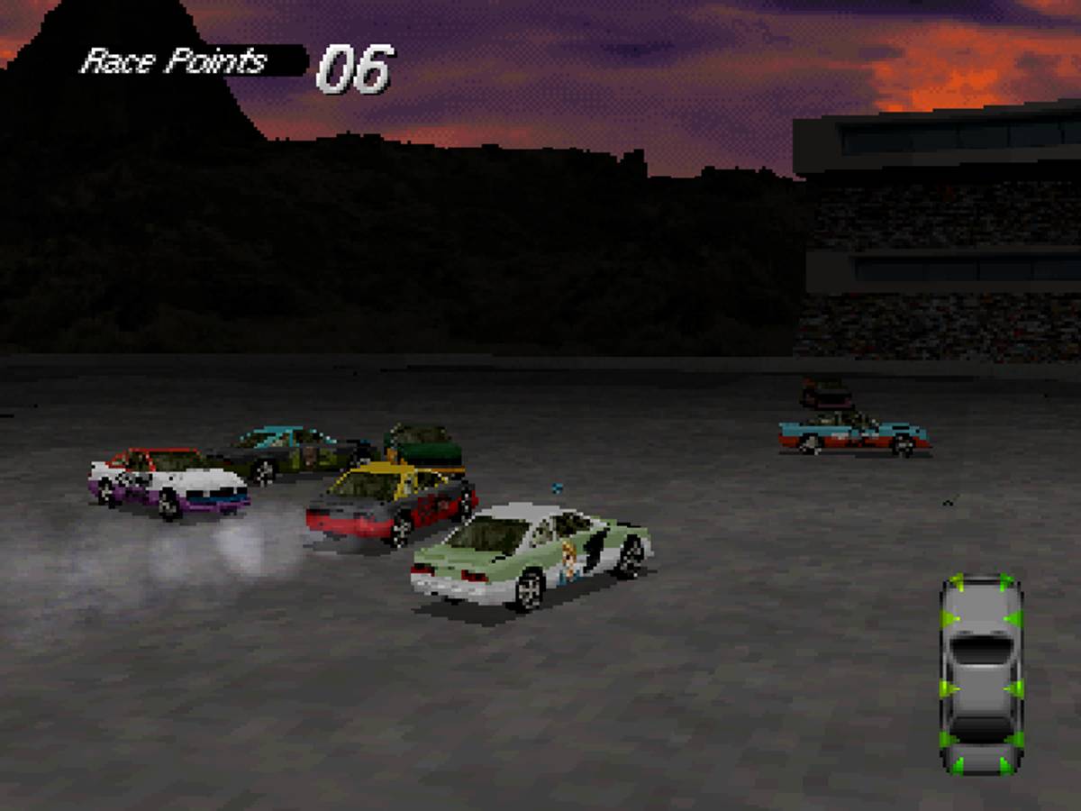 Destruction Derby ISO - PS1 screenshot 1