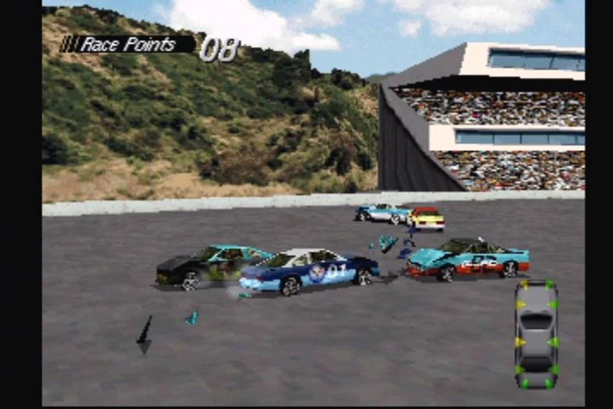 Destruction Derby ISO - PS1 screenshot 10