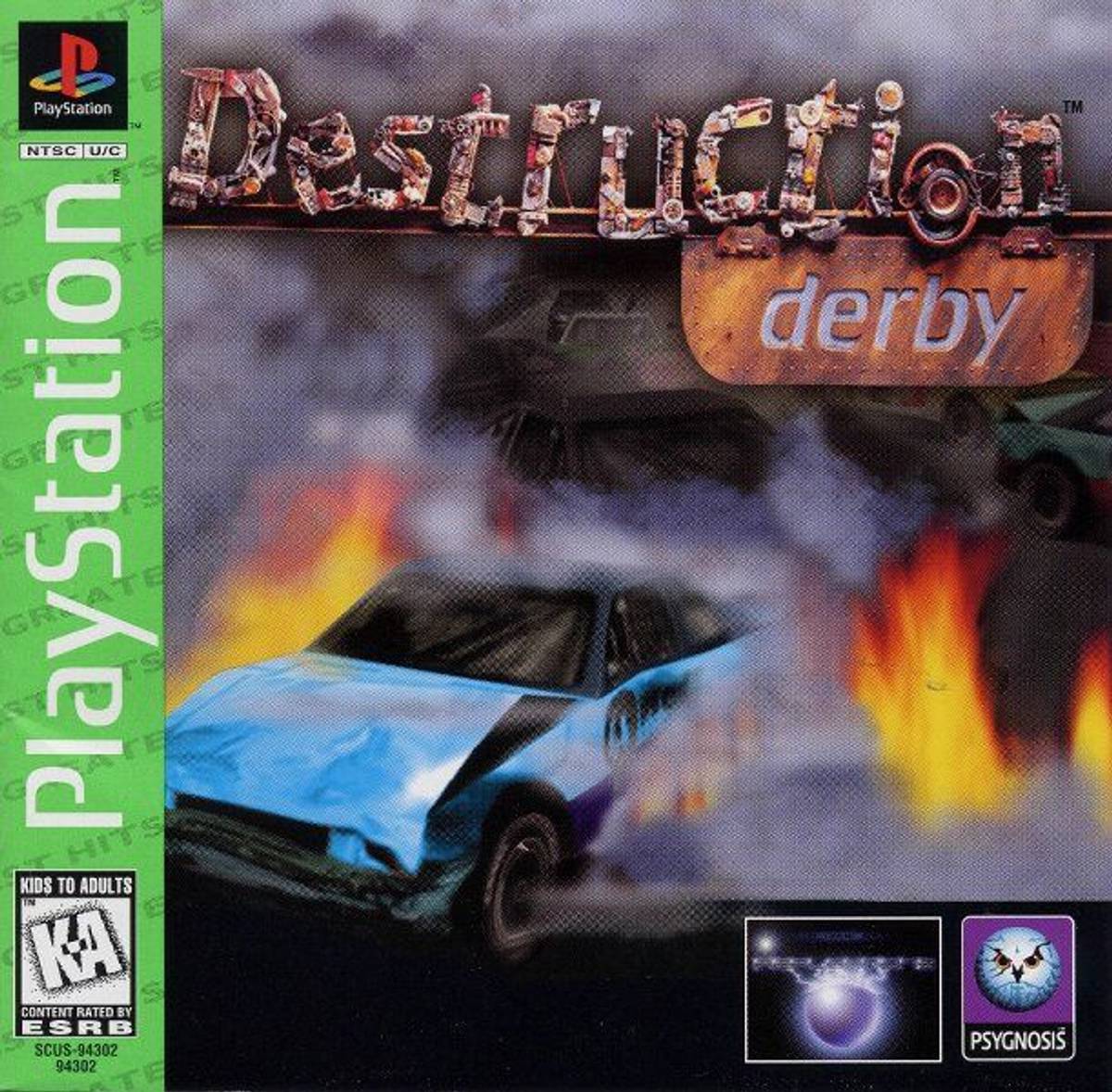 Download Torrent Destruction Derby ISO – PS1