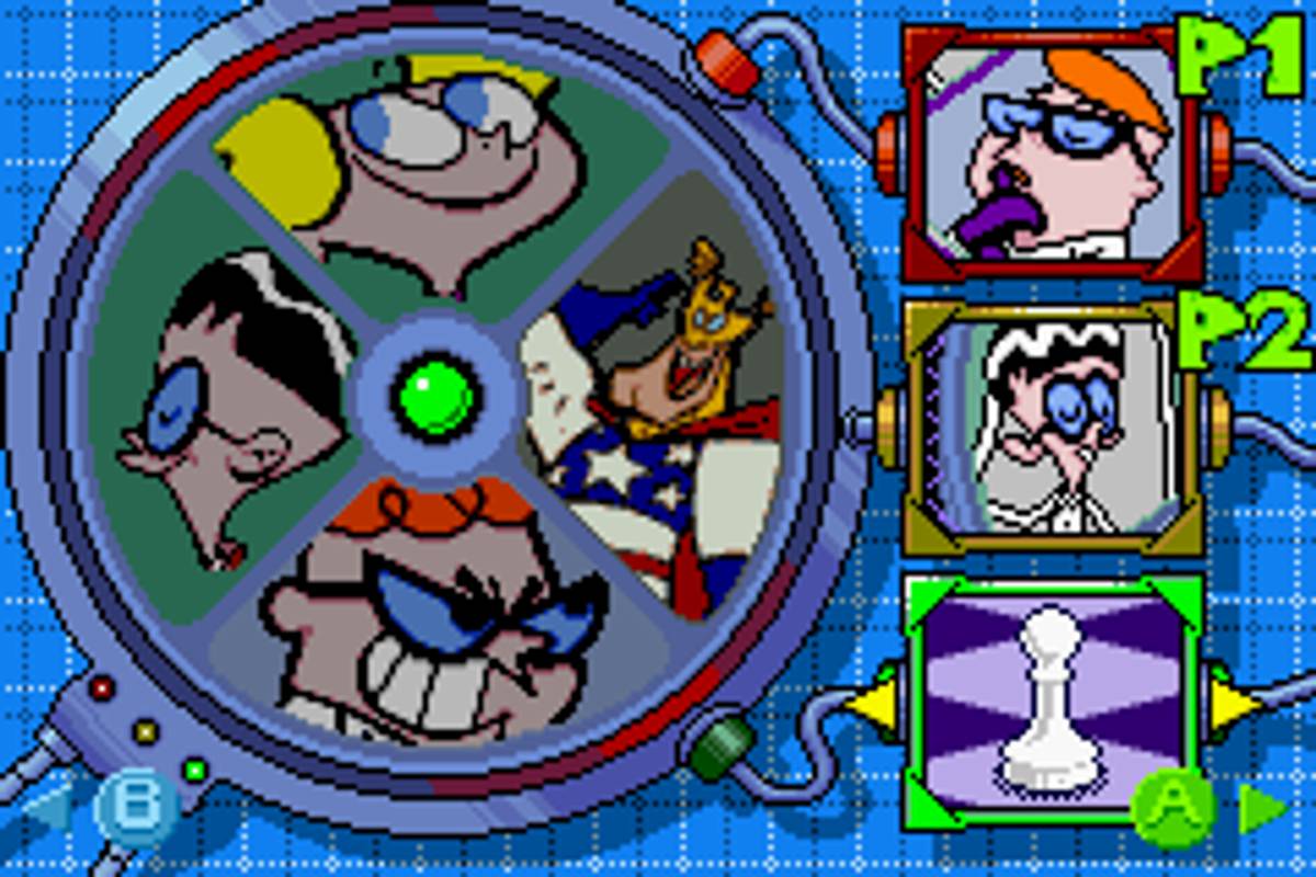 Dexter's Laboratory: Chess Challenge ROM - GBA screenshot 3