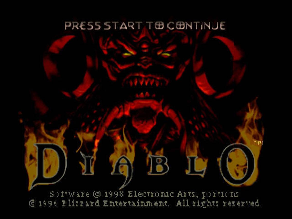 Diablo ISO - PS1 screenshot 1