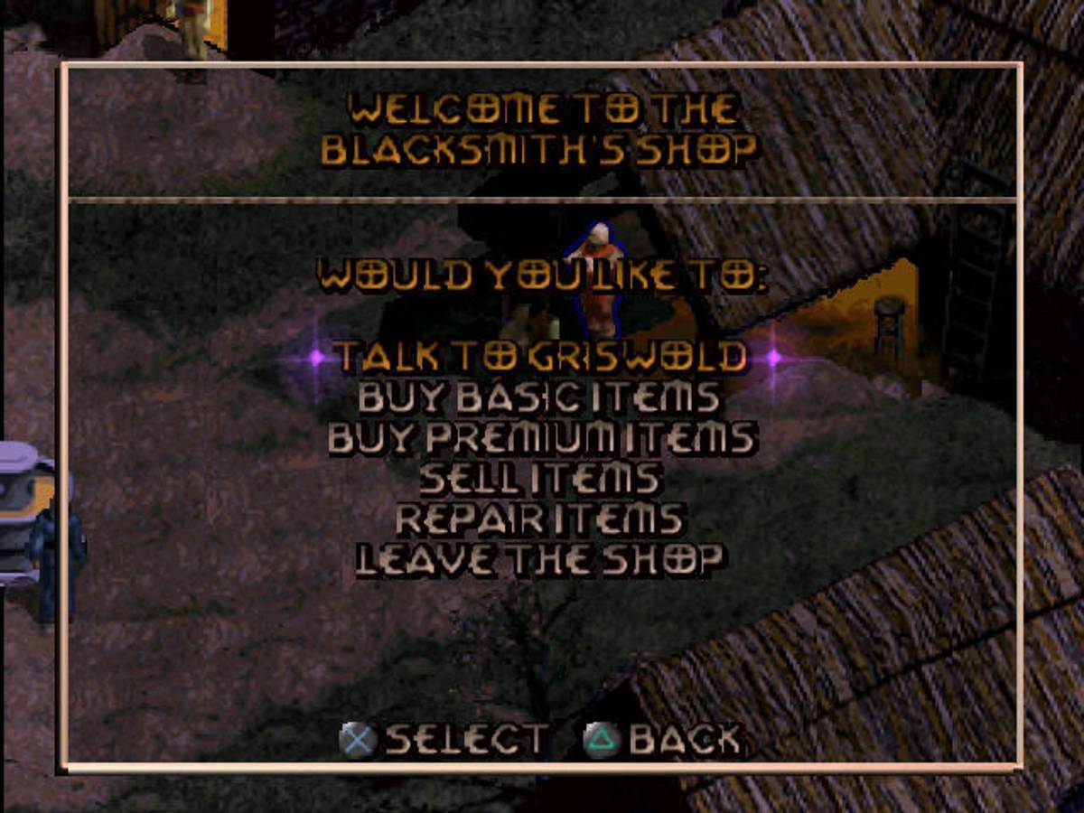 Diablo ISO - PS1 screenshot 6