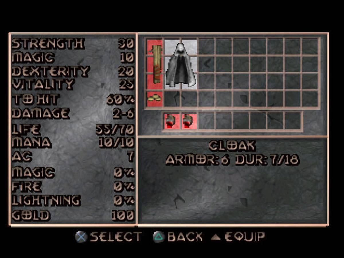 Diablo ISO - PS1 screenshot 8