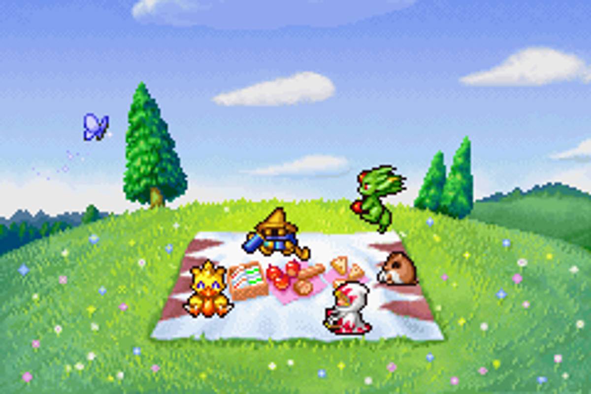 Dice de Chocobo ROM - GBA screenshot 1