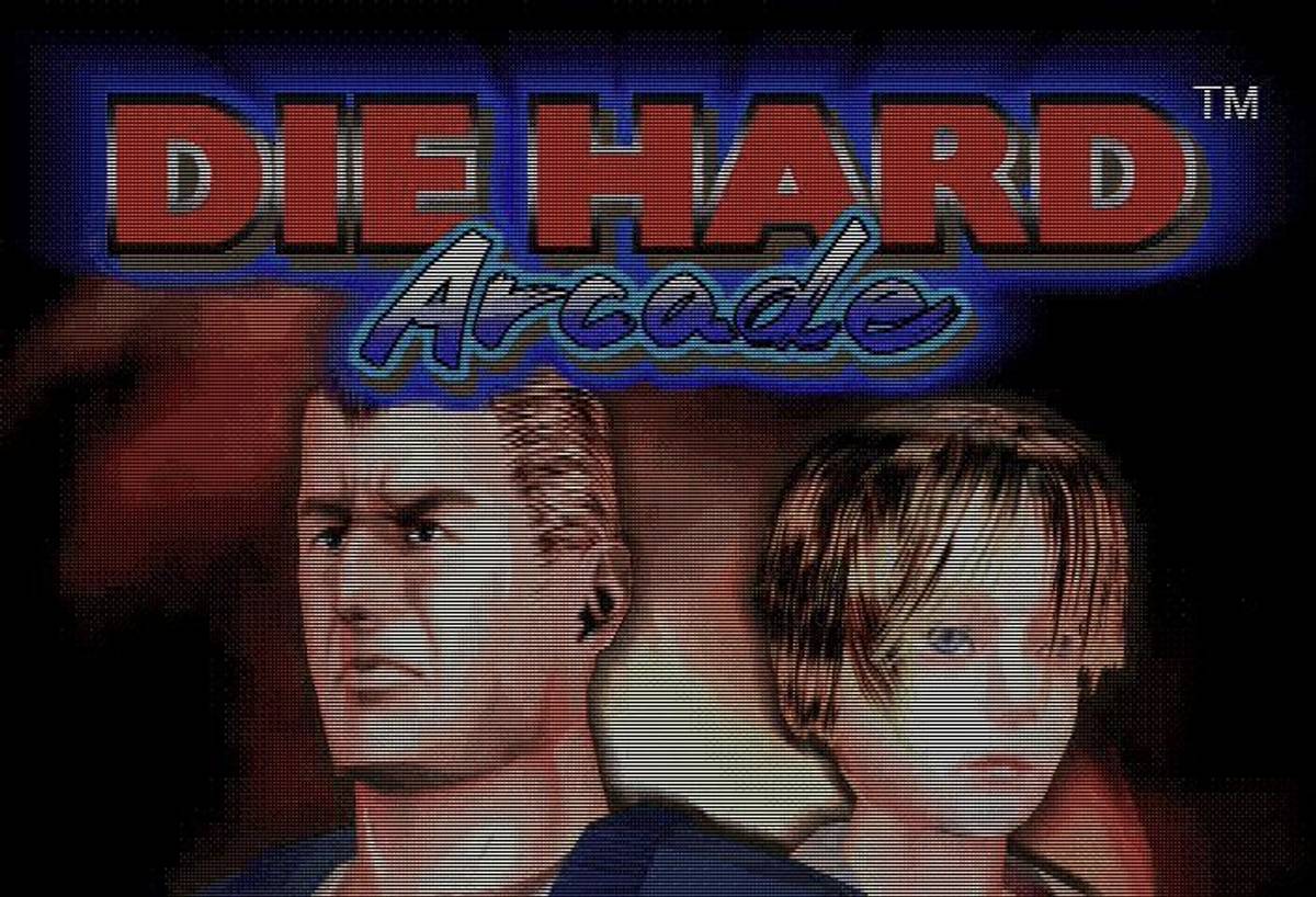 Die Hard Arcade ISO - Saturn screenshot 1