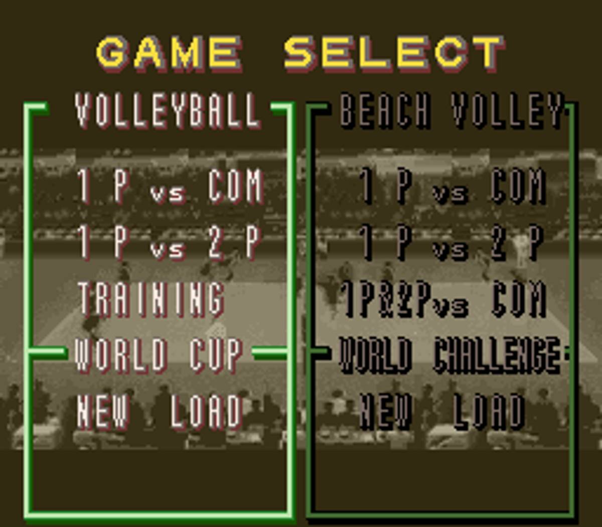 Dig & Spike Volleyball ROM - SNES screenshot 3