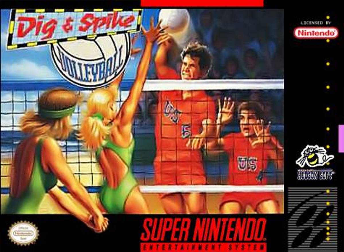 Download Torrent Dig & Spike Volleyball ROM – SNES