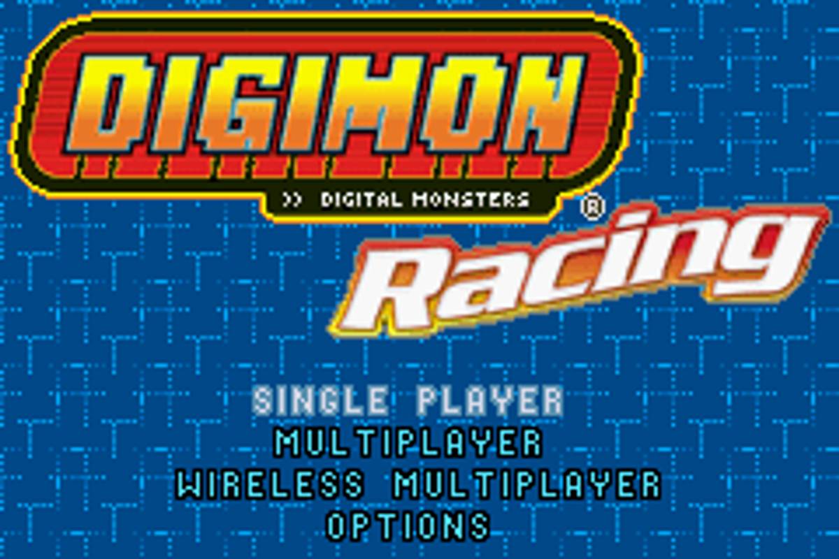 Digimon Racing ROM - GBA screenshot 1