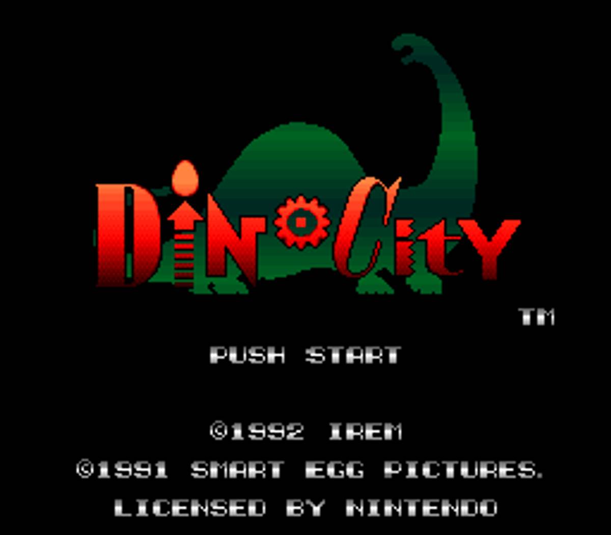 DinoCity ROM - SNES screenshot 1