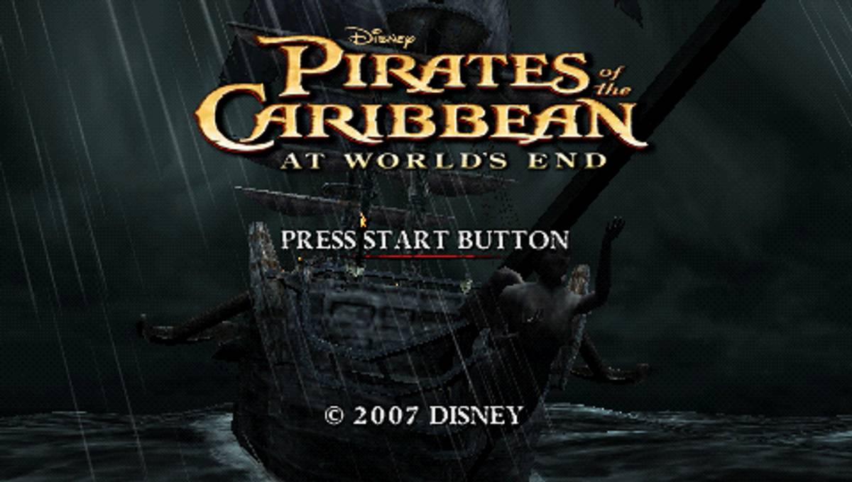 Disney Pirates of the Caribbean: At World's End ISO - PSP screenshot 1