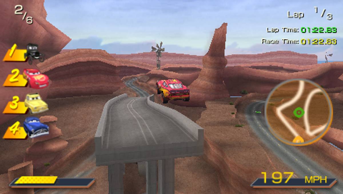 Disney Presents a Pixar Film: Cars ISO - PSP screenshot 10