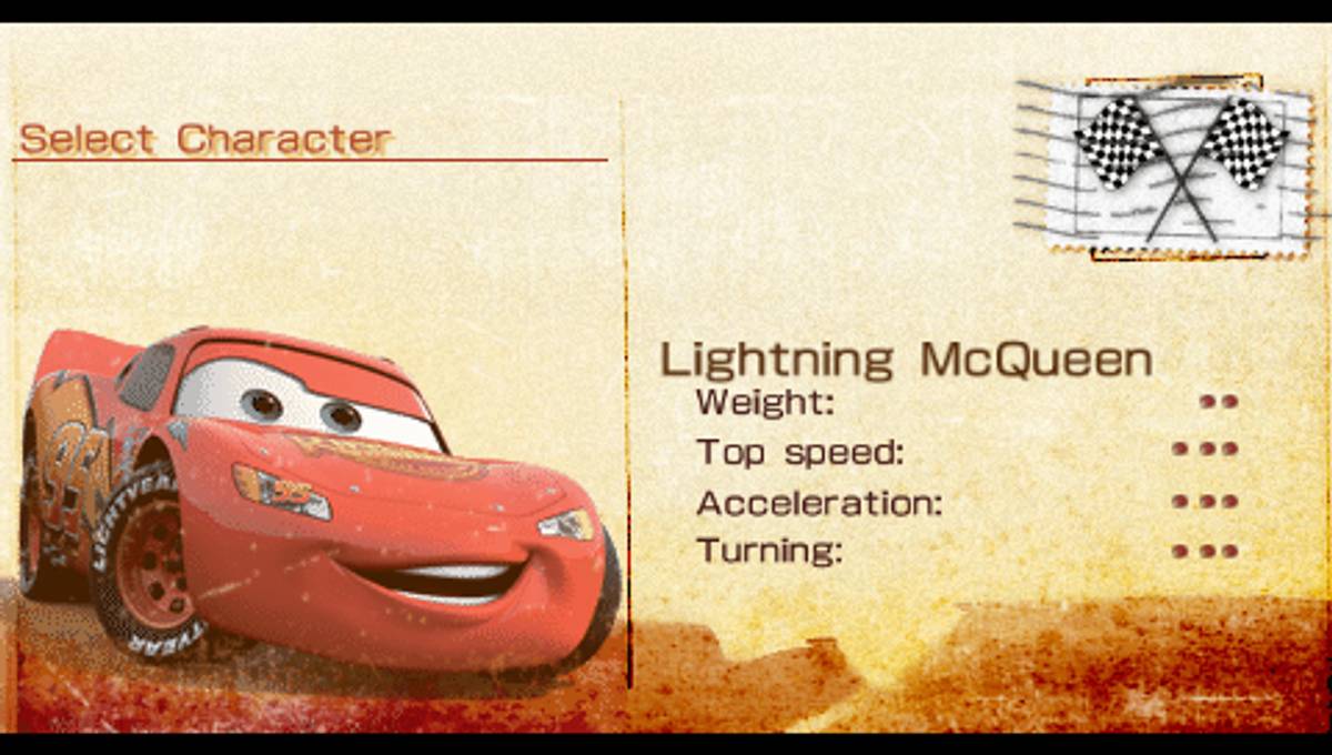 Disney Presents a Pixar Film: Cars ISO - PSP screenshot 4