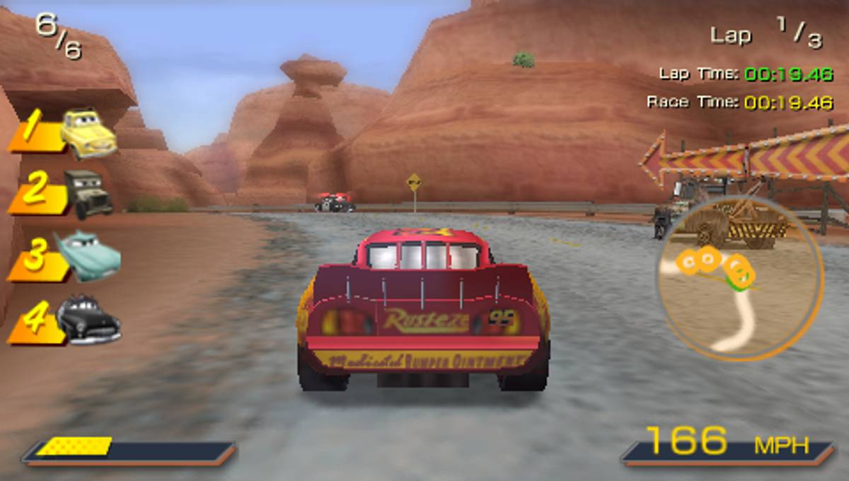 Disney Presents a Pixar Film: Cars ISO - PSP screenshot 5
