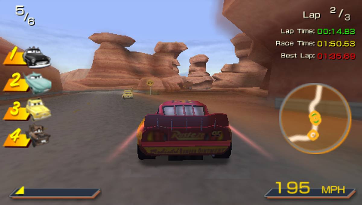 Disney Presents a Pixar Film: Cars ISO - PSP screenshot 6