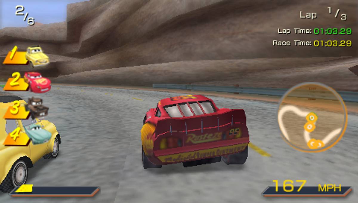 Disney Presents a Pixar Film: Cars ISO - PSP screenshot 8