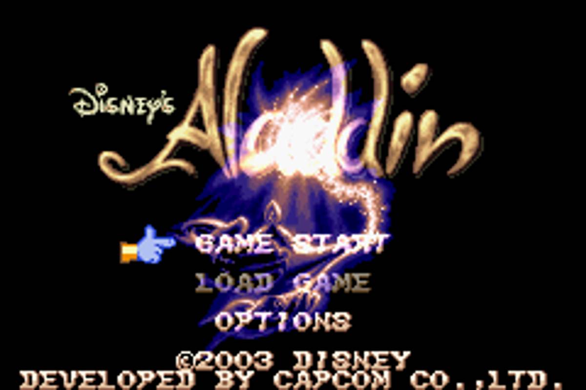 Disney's Aladdin ROM - GBA screenshot 1