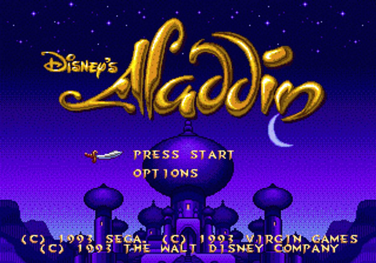 Disney's Aladdin ROM - Genesis screenshot 1