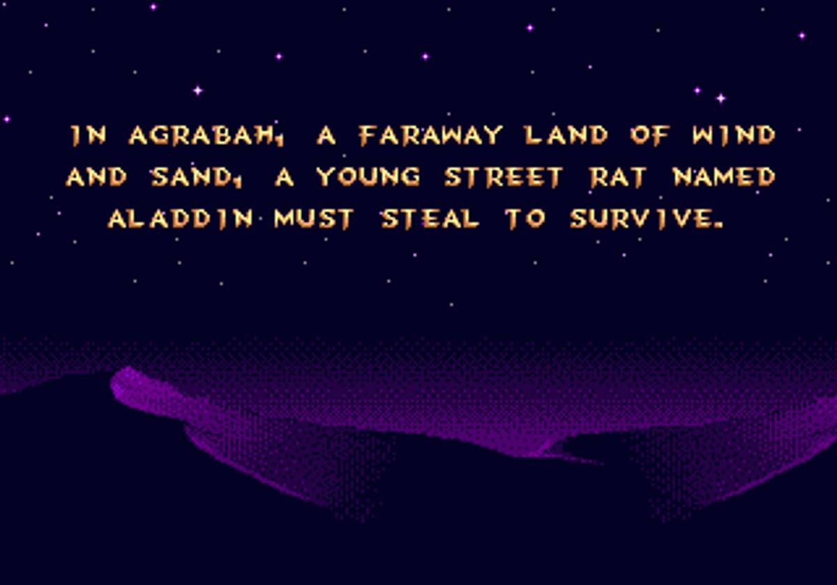 Disney's Aladdin ROM - Genesis screenshot 2