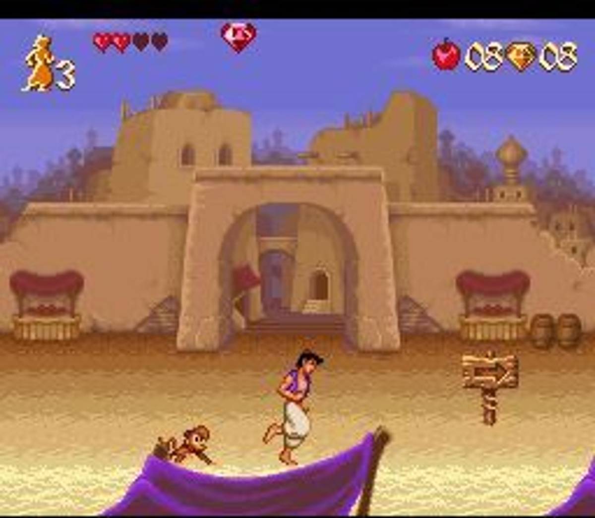 Disney's Aladdin ROM - SNES screenshot 10