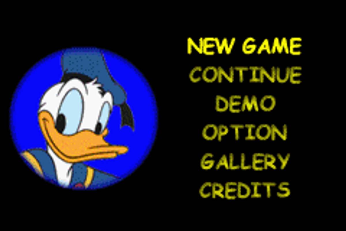 Disney's Donald Duck Adv@nce!*# ROM - GBA screenshot 2
