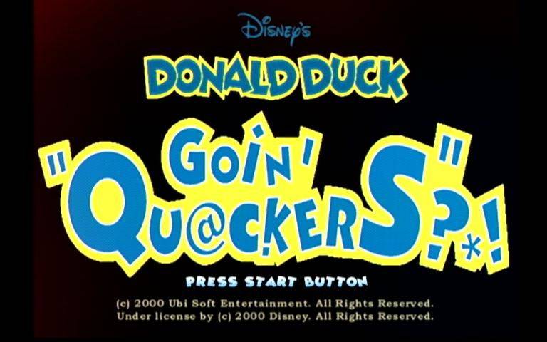 Disney's Donald Duck: Goin' Quackers ISO - Dreamcast screenshot 1