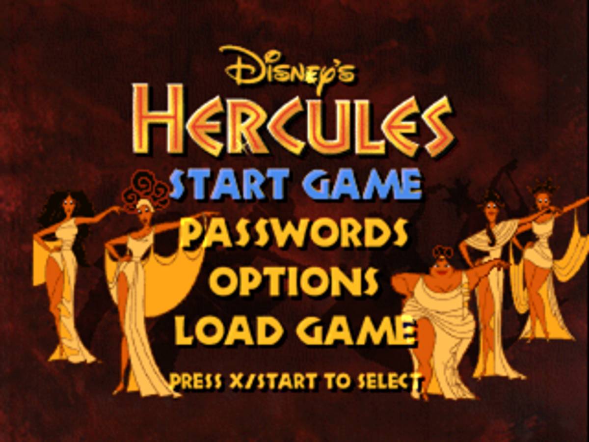 Disney's Hercules ISO - PS1 screenshot 1