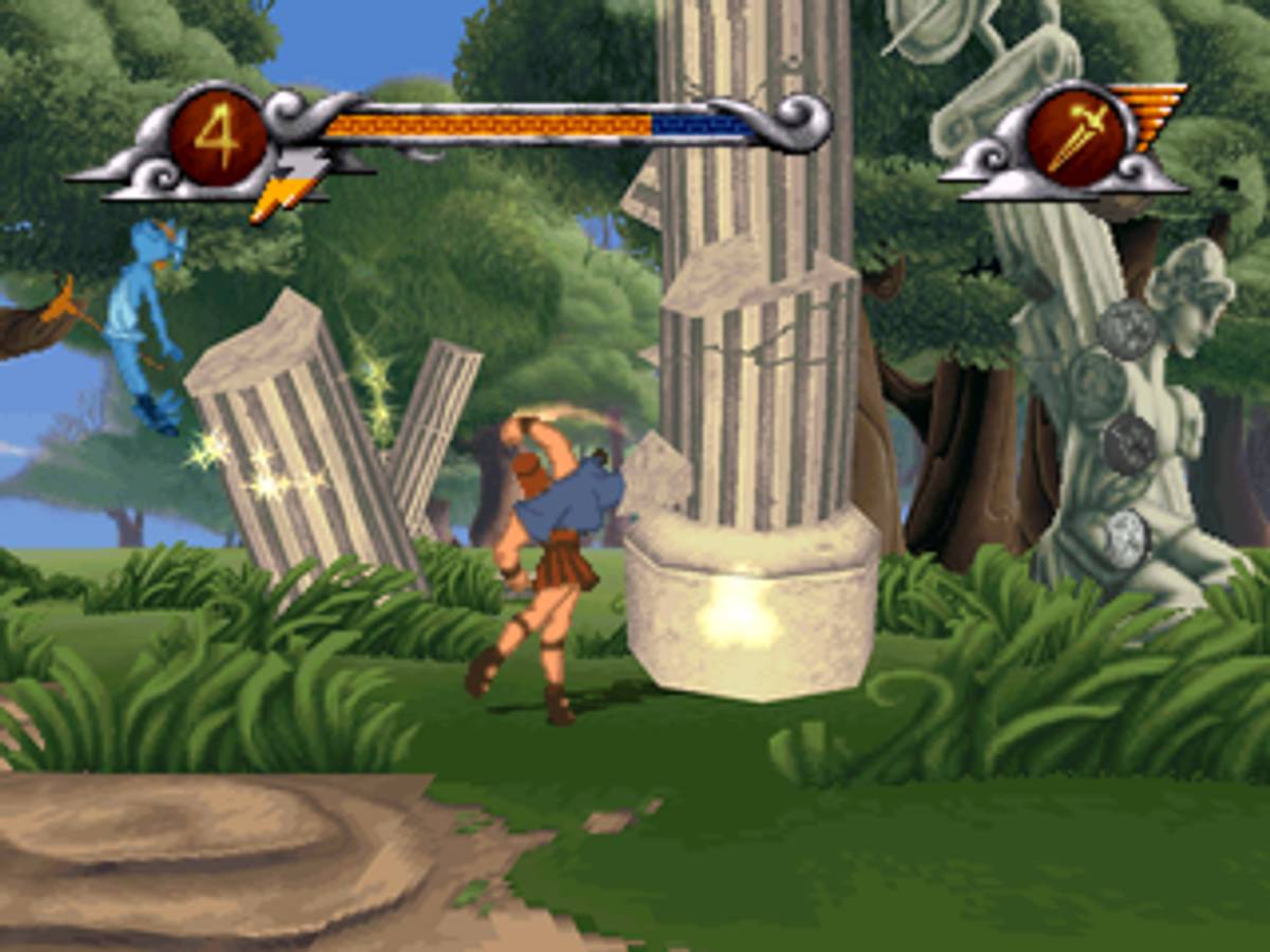Disney's Hercules ISO - PS1 screenshot 9