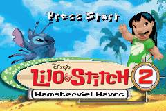 Disney's Lilo & Stitch 2: Hämsterviel Havoc ROM - GBA screenshot 1
