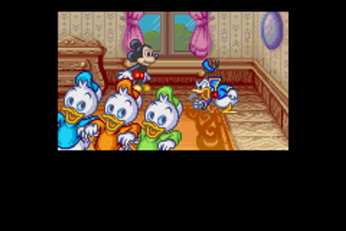 Disney's Magical Quest 3 starring Mickey & Donald ROM - GBA screenshot 1