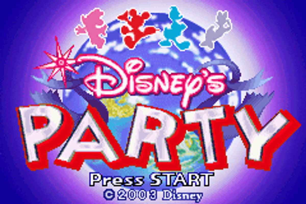 Disney's Party ROM - GBA screenshot 1