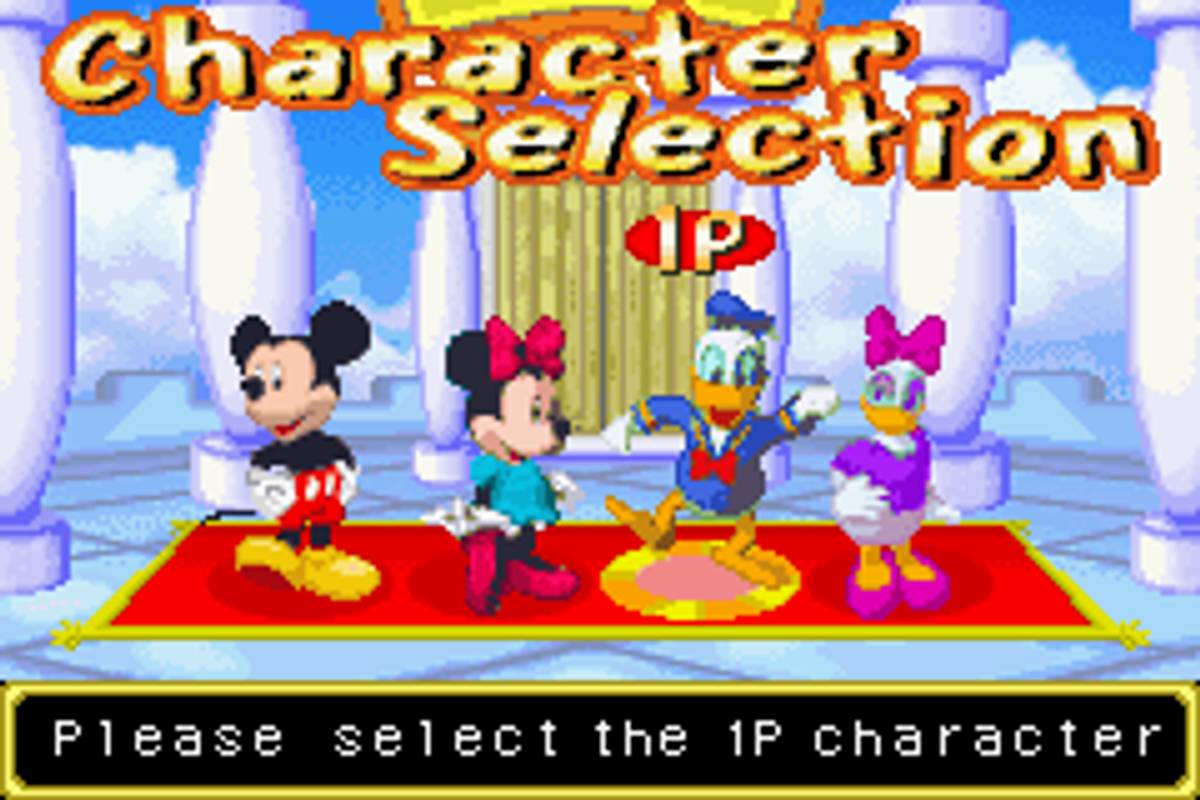 Disney's Party ROM - GBA screenshot 2