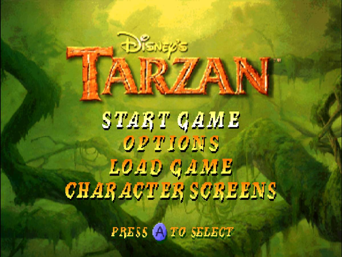 Disney's Tarzan ROM - N64 screenshot 2