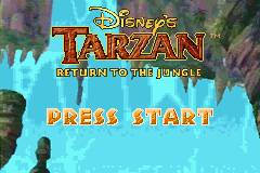 Disney's Tarzan: Return to the Jungle ROM - GBA screenshot 1