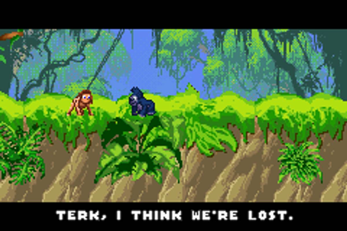Disney's Tarzan: Return to the Jungle ROM - GBA screenshot 3