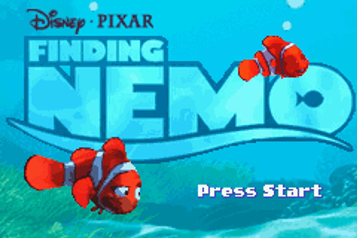 Disney•Pixar Finding Nemo ROM - GBA screenshot 1