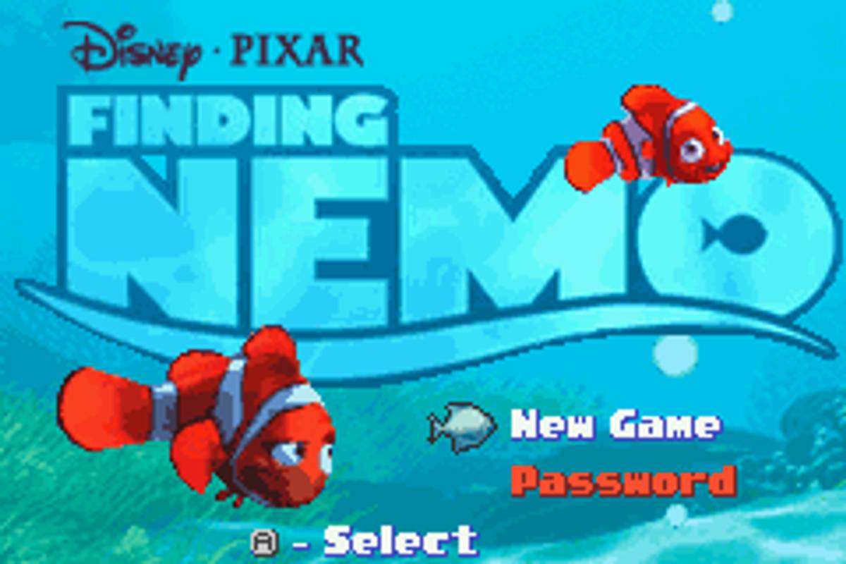 Disney•Pixar Finding Nemo ROM - GBA screenshot 2
