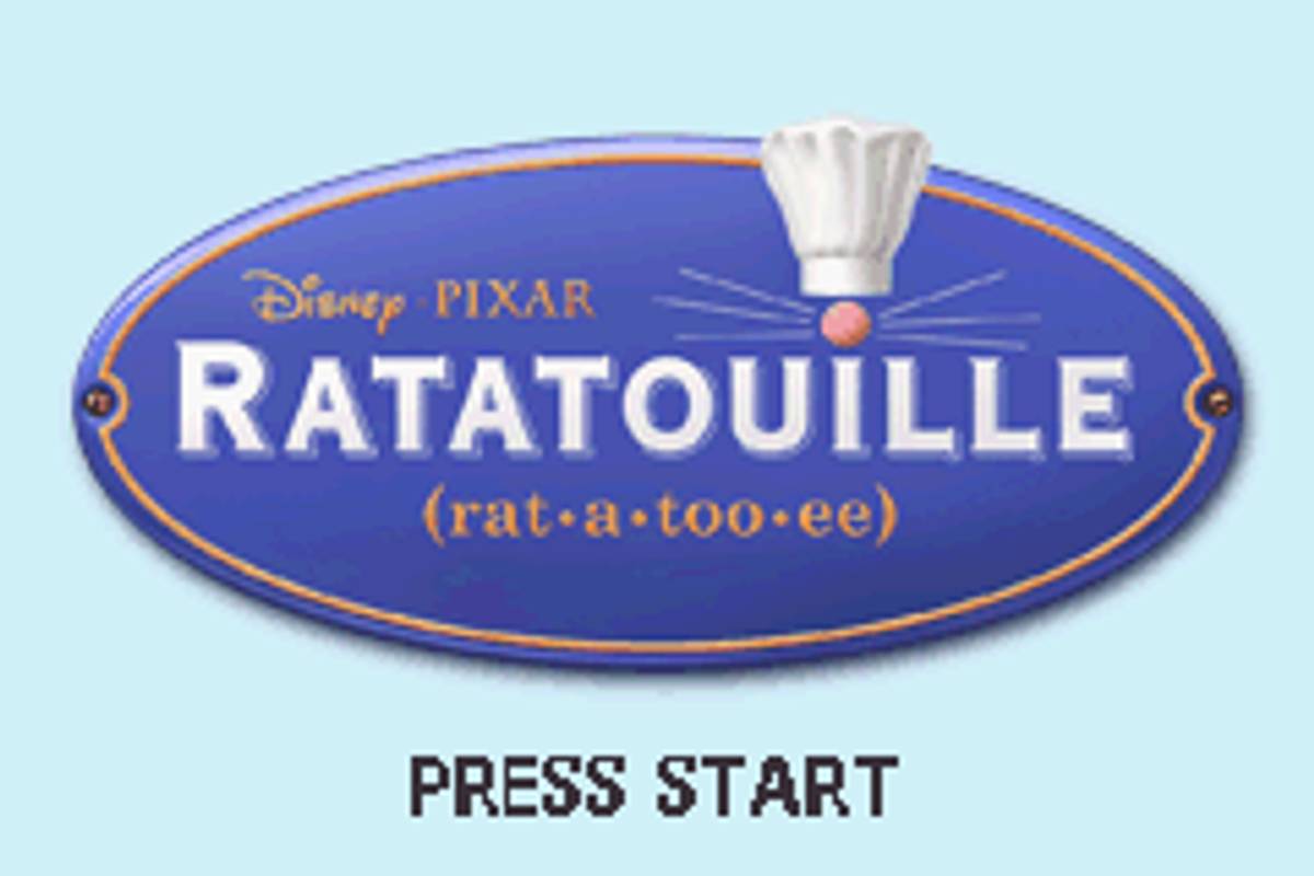 Disney•Pixar Ratatouille ROM - GBA screenshot 1