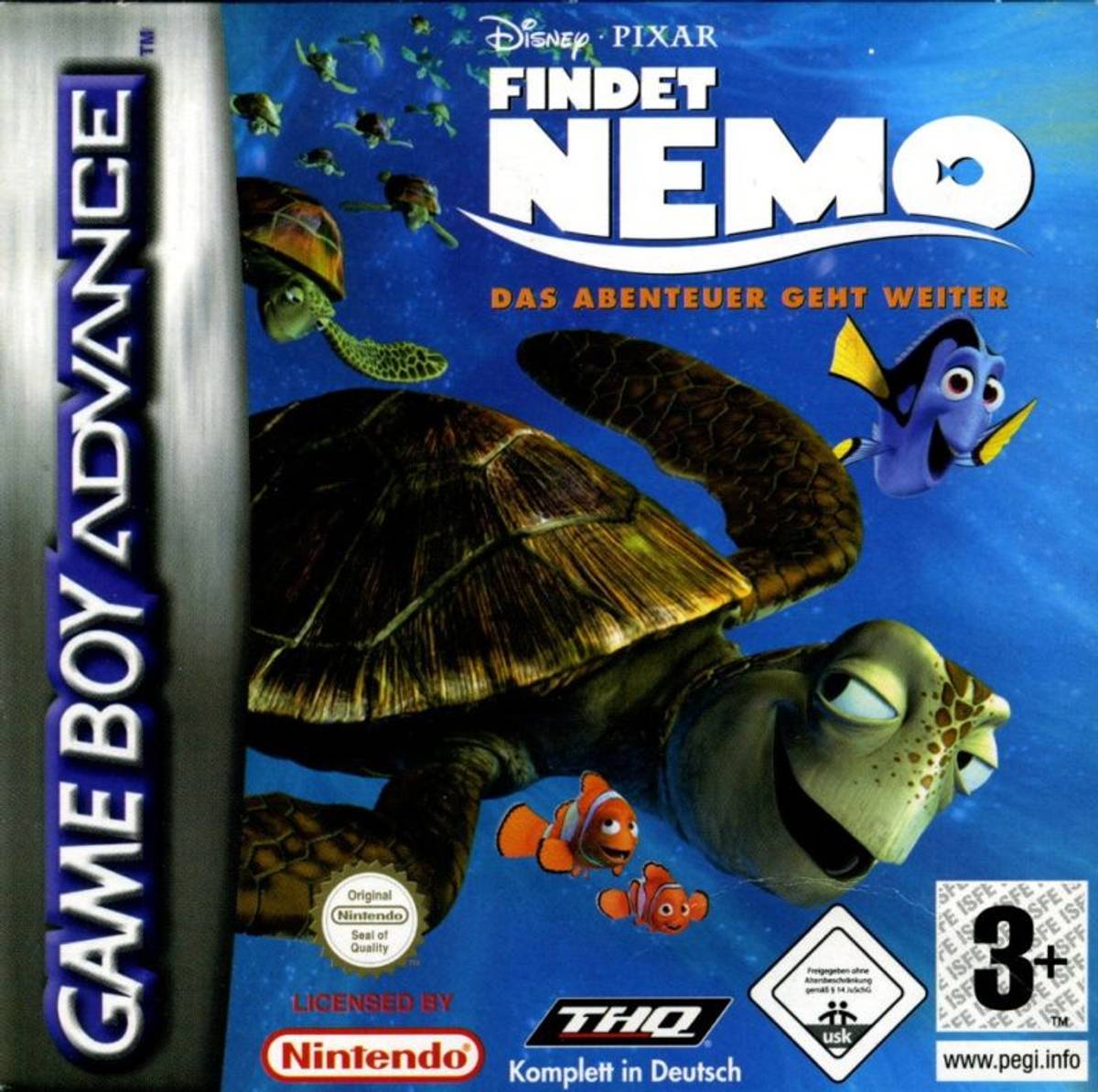 Download Torrent Disney•Pixar Finding Nemo: The Continuing Adventures ROM – GBA