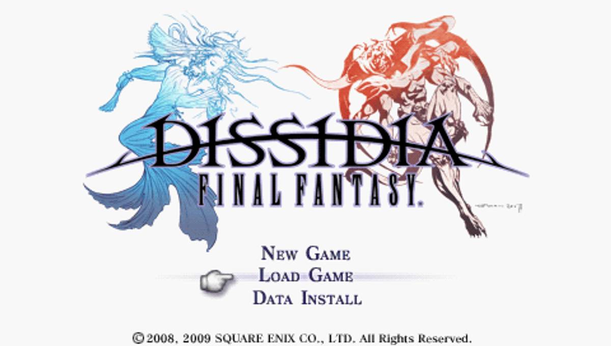 Dissidia: Final Fantasy ISO - PSP screenshot 1