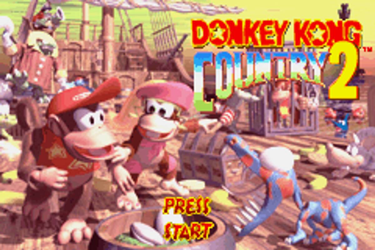 Donkey Kong Country 2: Diddy's Kong Quest ROM - GBA screenshot 2