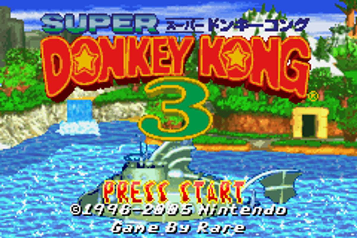 Donkey Kong Country 3: Dixie Kong's Double Trouble! ROM - GBA screenshot 1