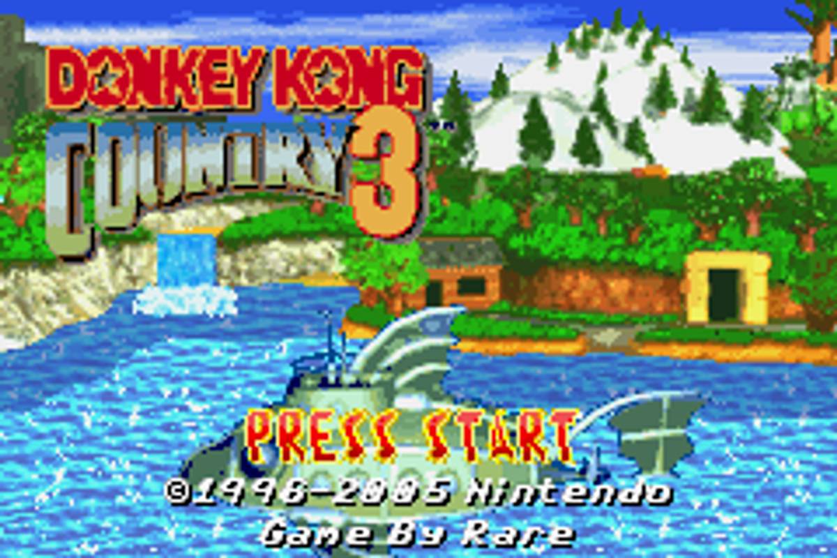 Donkey Kong Country 3: Dixie Kong's Double Trouble! ROM - GBA screenshot 2
