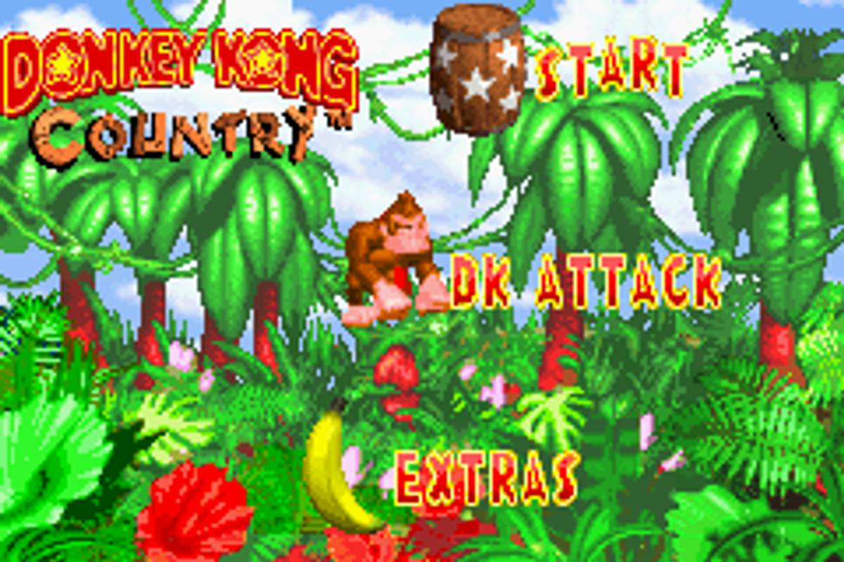 Donkey Kong Country ROM - GBA screenshot 3