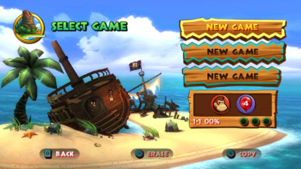 Donkey Kong Country Returns ISO - Wii screenshot 2