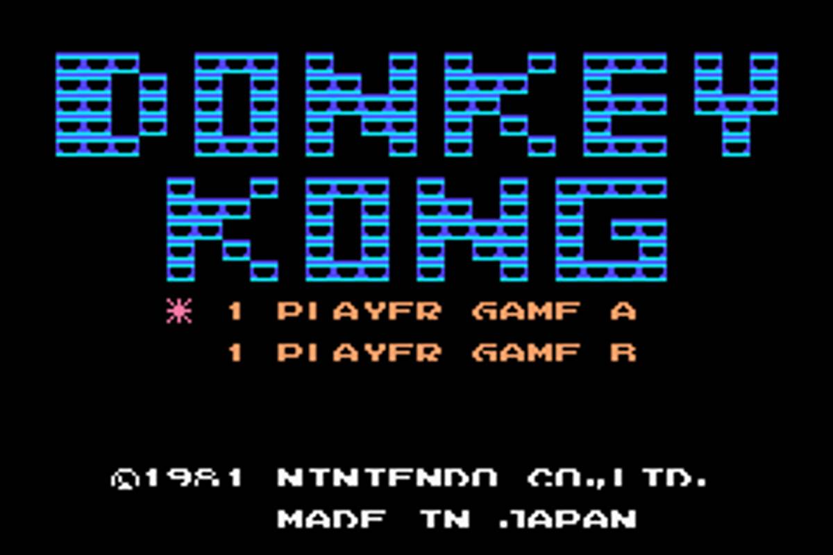 Donkey Kong ROM - GBA screenshot 1