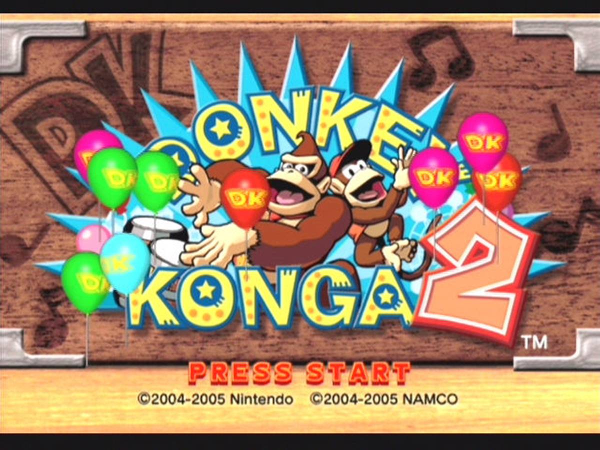 Donkey Konga 2 ISO - GameCube screenshot 1